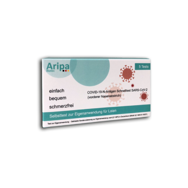 Aripa COVID-19 Antigen Schnelltest Sonderzulassung | 5er...