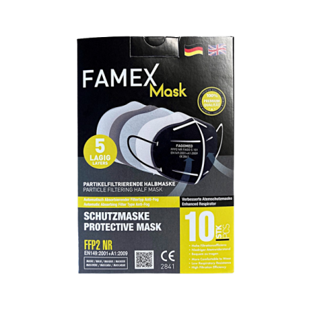 Famex FFP2 Maske schwarz