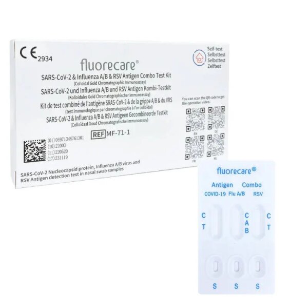 fluorecare® SARS-CoV-2, Influenza A/B & RSV...